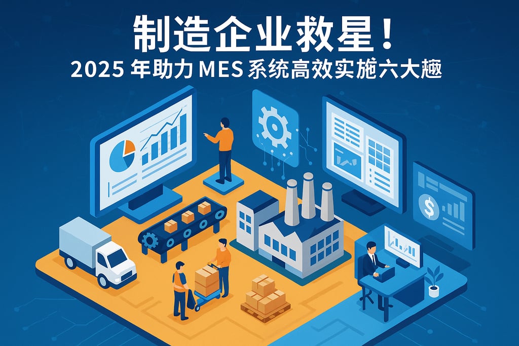 制造企业救星！2025 年助力 MES 系统高效实施的六大神器测评